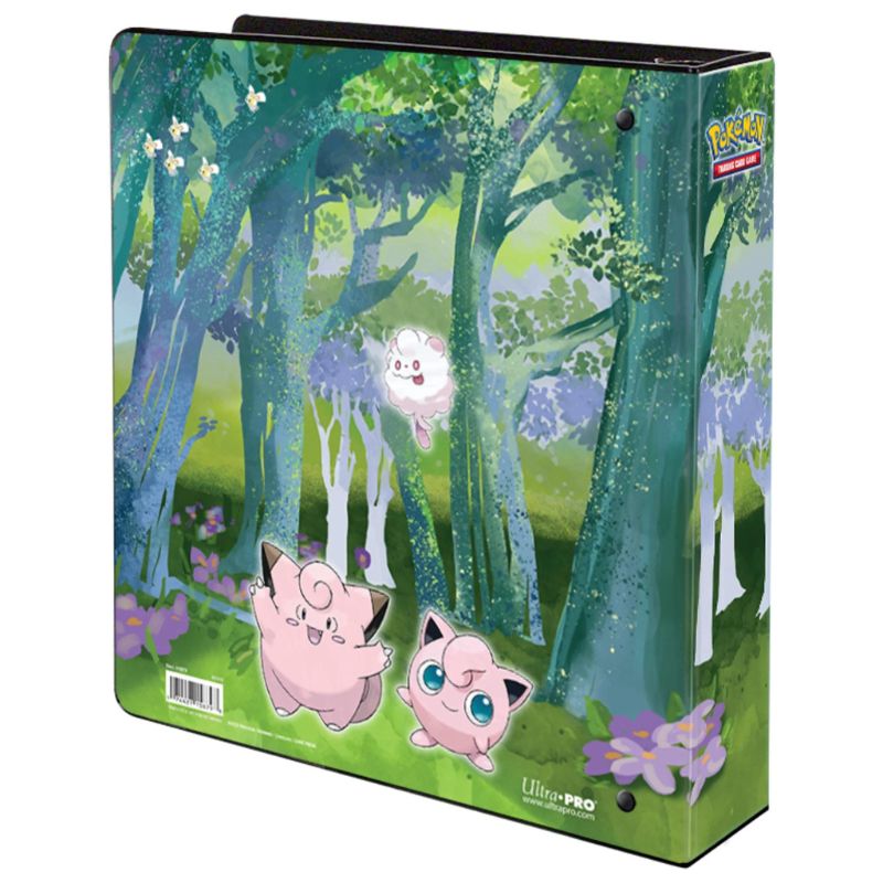 pokemon kort pärm enchanted glade baksida