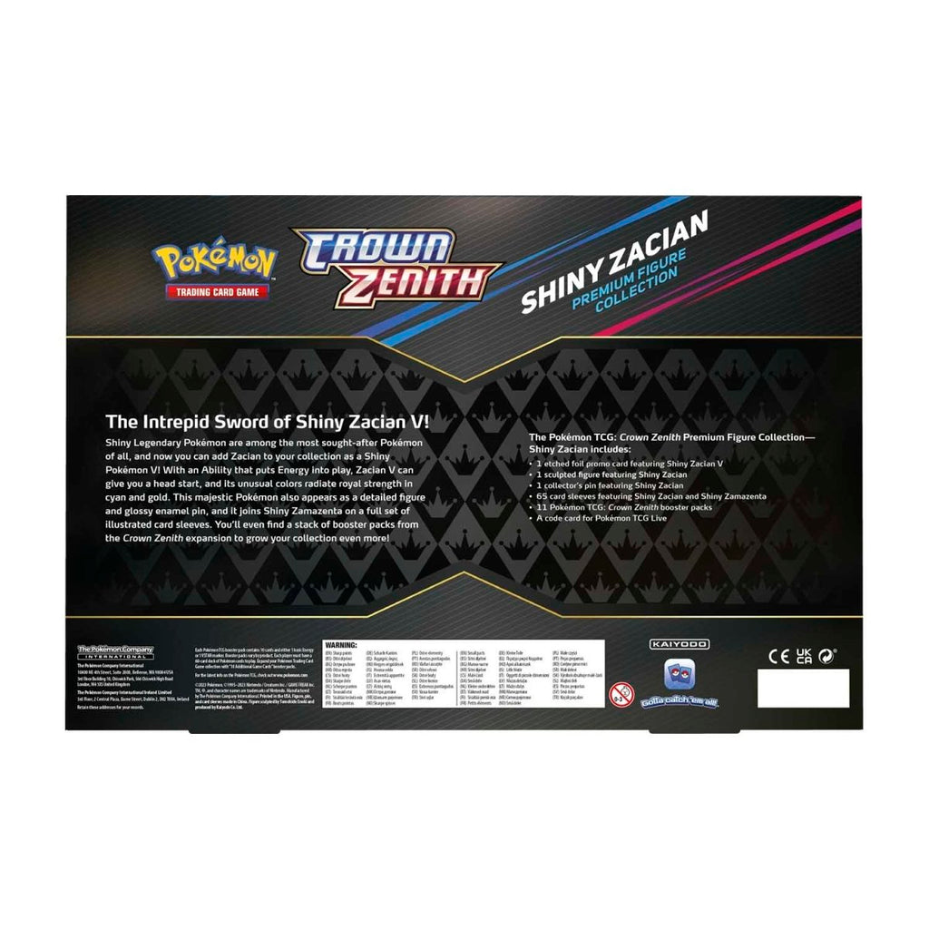 Pokémon kort box Zacian Premium Collection