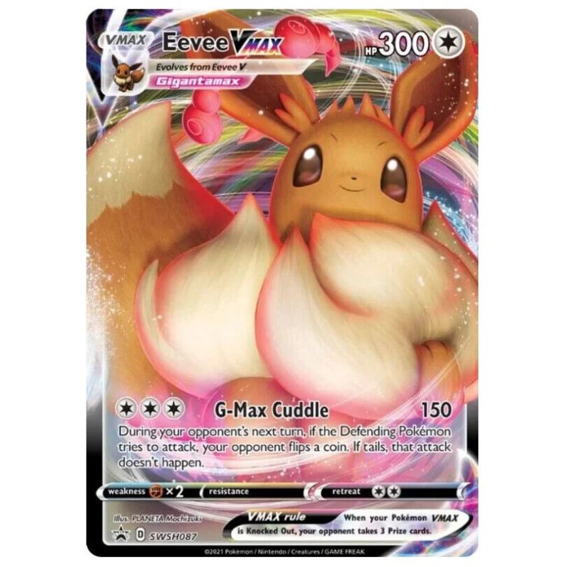 Eevee VMAX - SWSH087 Black Star Promo - Sealed (Förseglad) - Pokémon Shining Fates