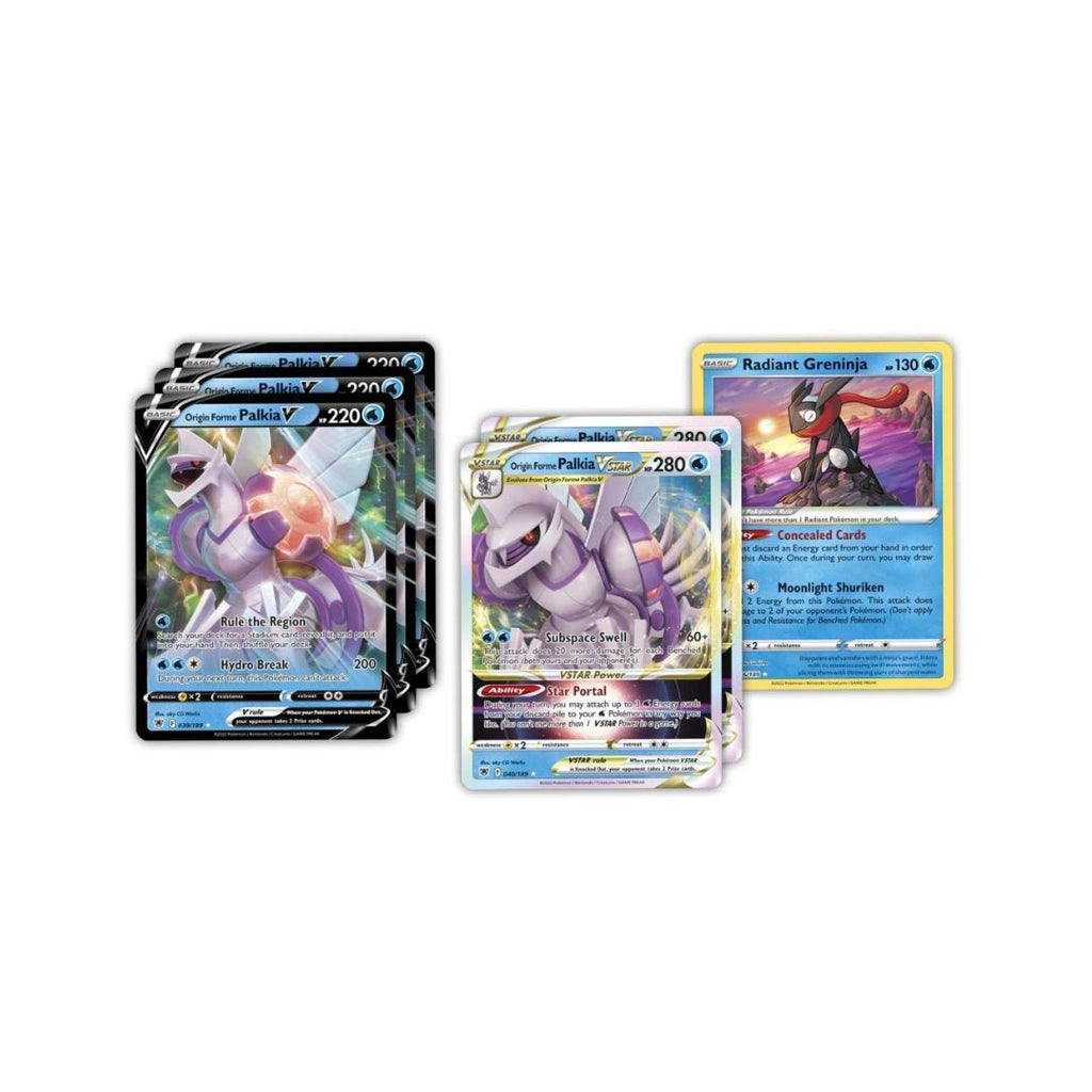 Pokémon League Battle Deck innehållande Palkia Vstar kort
