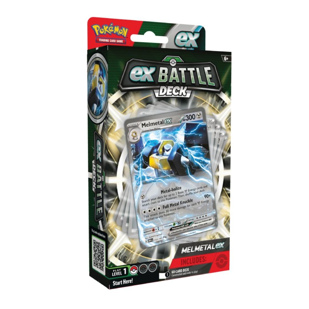 Pokemon ex Battle Deck Melmetal ex med flera starka kort att addera till sin lek