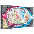 Pokémon TCG: Morpeko V-UNION Special Collection Box med sällsynta kort och booster paket