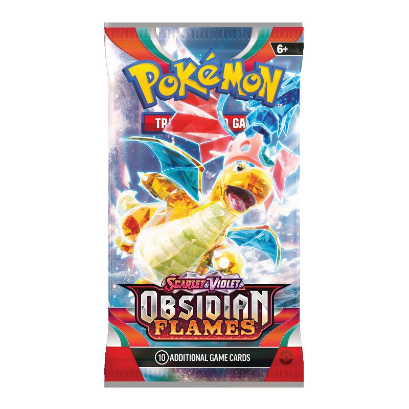 Pokémon Obsidian Flames Booster Pack Dragonite kort