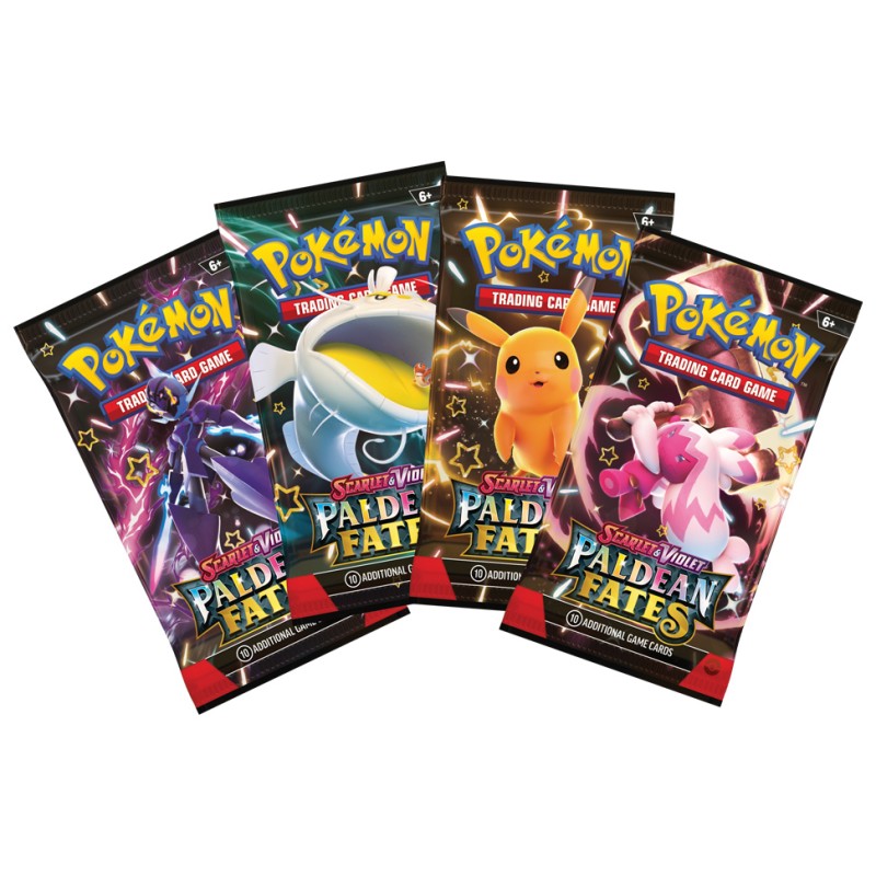 Pokémon Paldean Fates booster paket