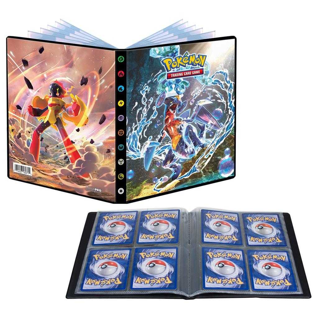 Pokémon Scarlet & Violet 4 - Ultra PRO: 4-Pocket Binder/Portfolio