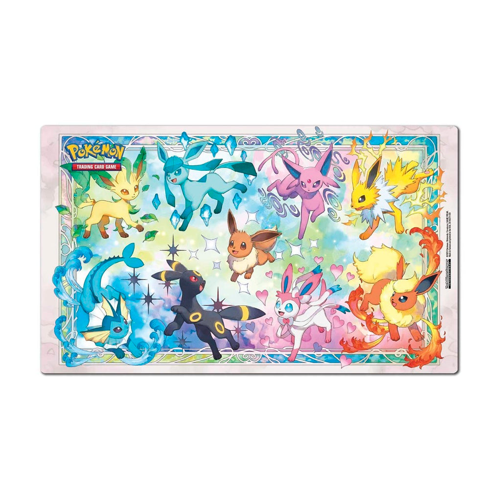 Prismatic Evolutions spelmatta för Pokemon turneringsspel