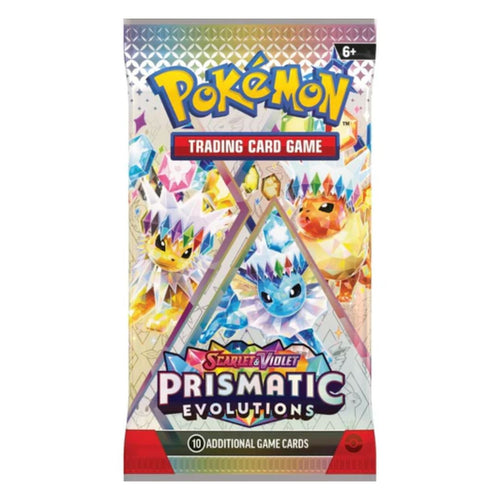 Pokémon Scarlet & Violet Prismatic Evolutions Booster Pack
