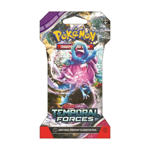 Pokémon Kort Scarlet & Violet 5: Temporal Forces Sleeved Booster Pack