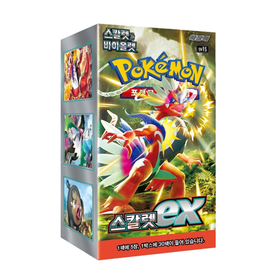 Pokémon Scarlet & Violet: Scarlet ex Booster Box (KOR)