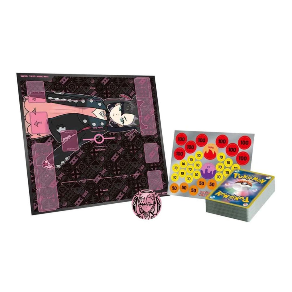 Pokémon Scarlet & Violet: Starter Set ex Marnie's Morpeko & Grimmsnarl ex (Japansk) innehåll