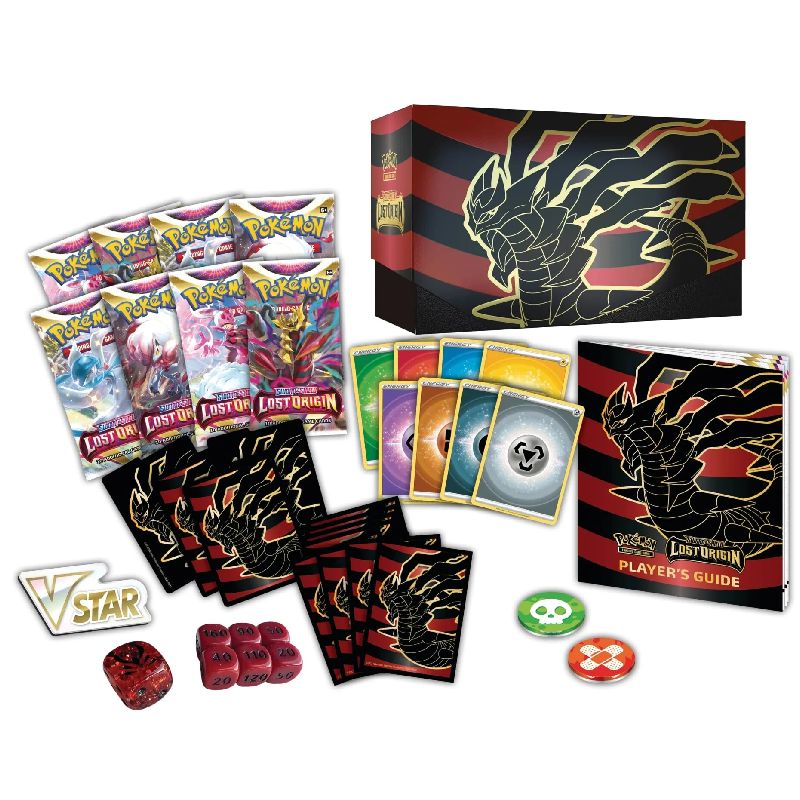 Pokémon Sword & Shield 11: Lost Origin Elite Trainer Box innehåll