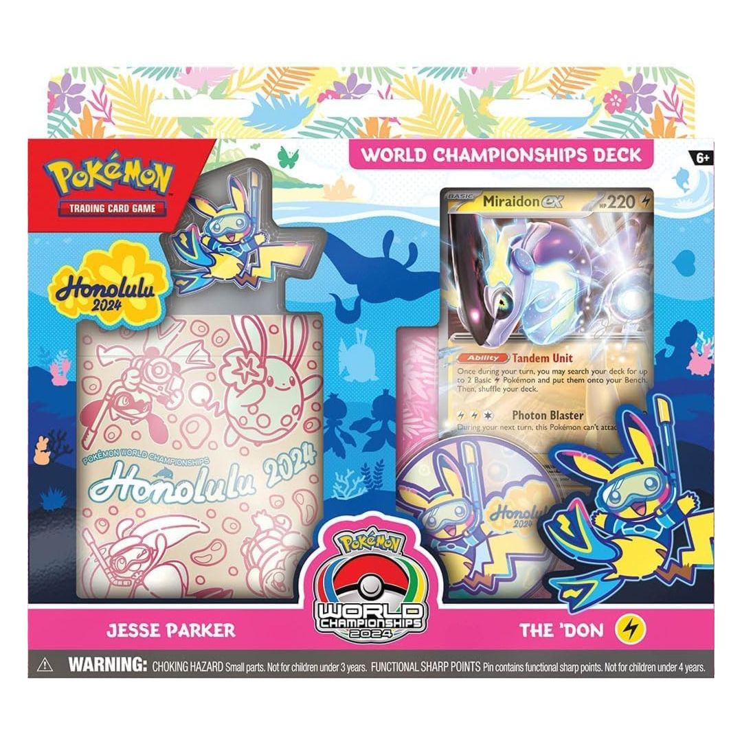 Pokémon TCG: World Championships Deck 2024 jesse parker