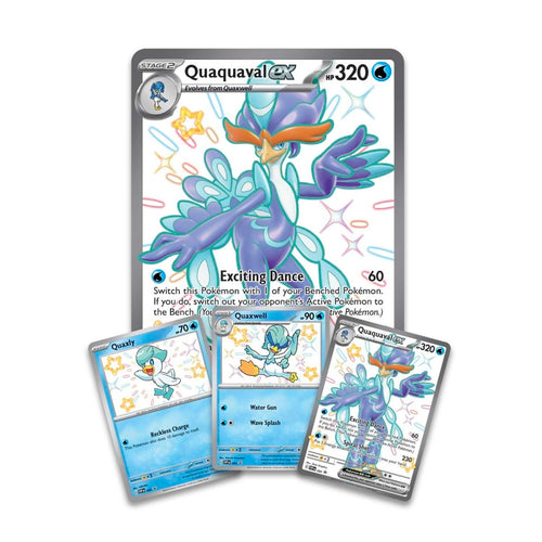 Quaquaval ex Pokémon kort