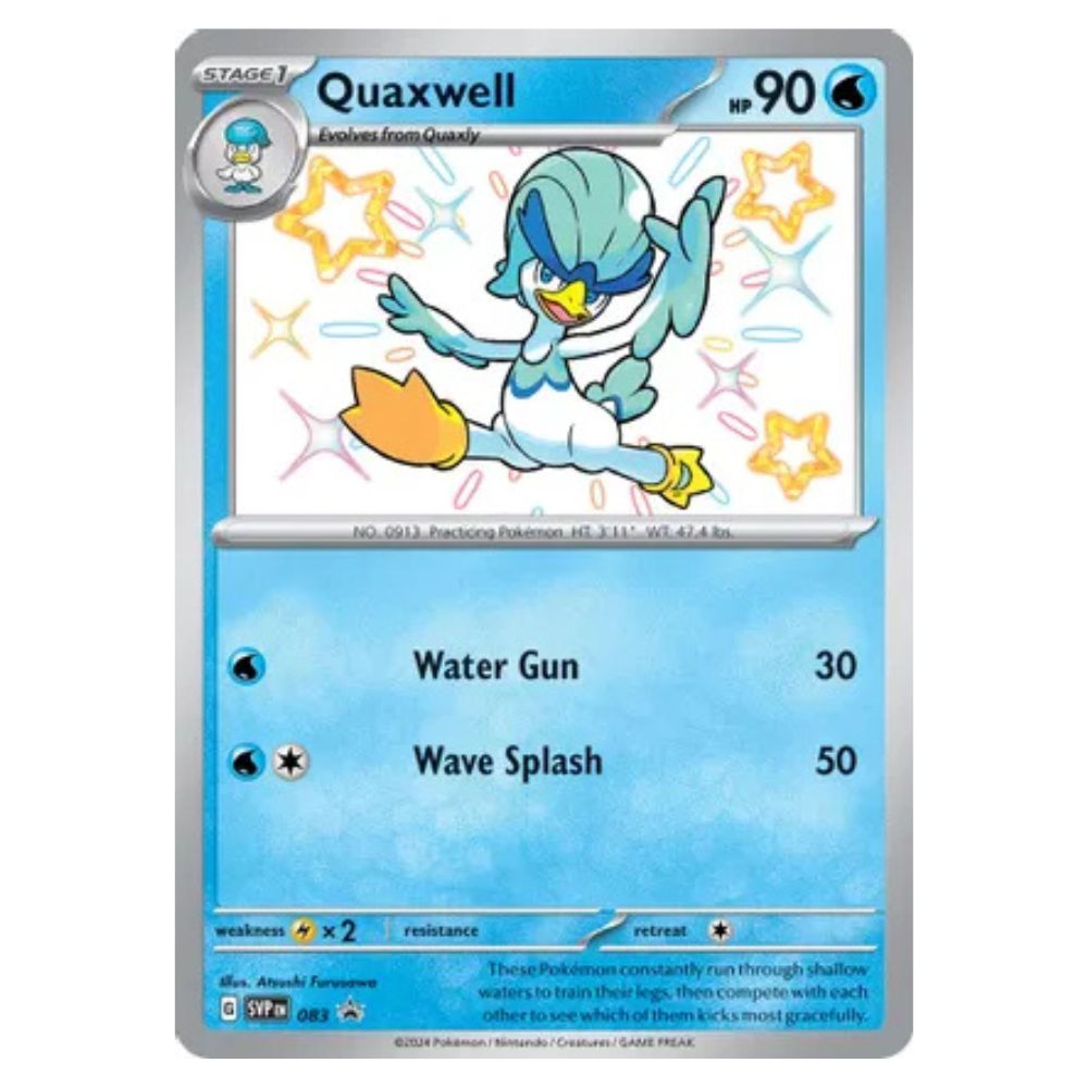 Quaxwell SVP083 Pokemon kort