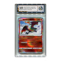 Radiant Charizard - #001 RaukCard 10 - Pokémon Ruler of the Black Flame Deck Box (svF)