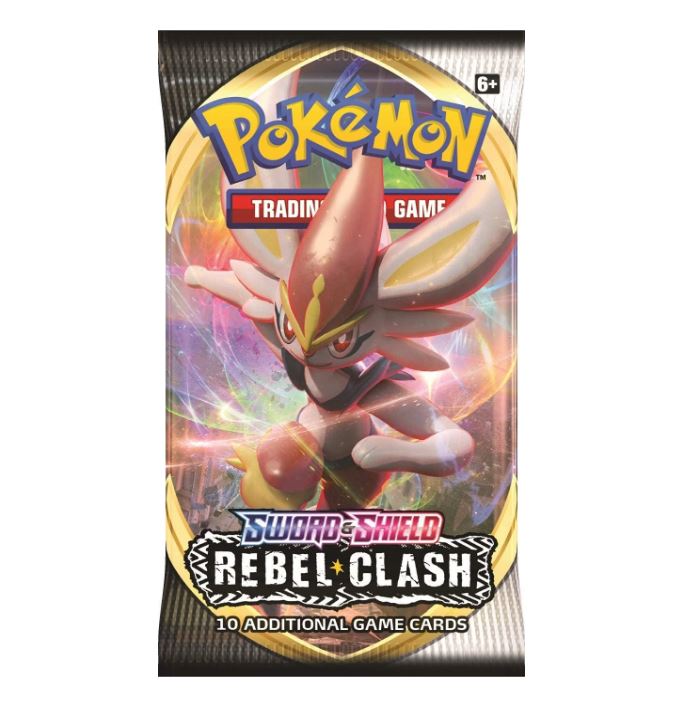 Pokémon Sword & Shield 2: Rebel Clash Booster Pack Cinderace