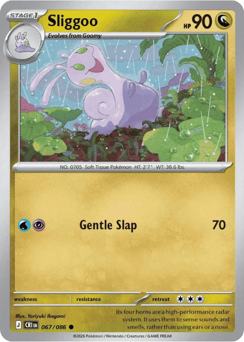 Sliggoo 067/086 Pokemon Chaos Rising
