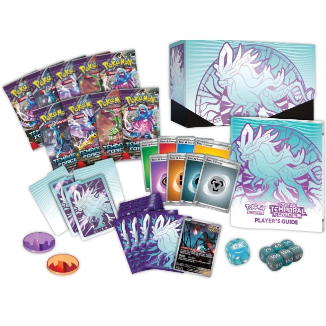 Pokémon Temporal Forces ETB innehåller mängder av booster paket & sällsynta kort!