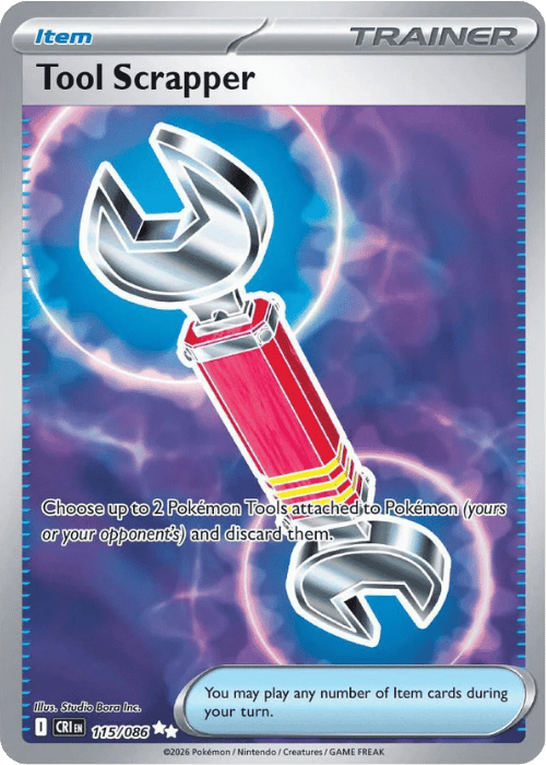 Tool Scrapper 115/086 Pokemon Chaos Rising