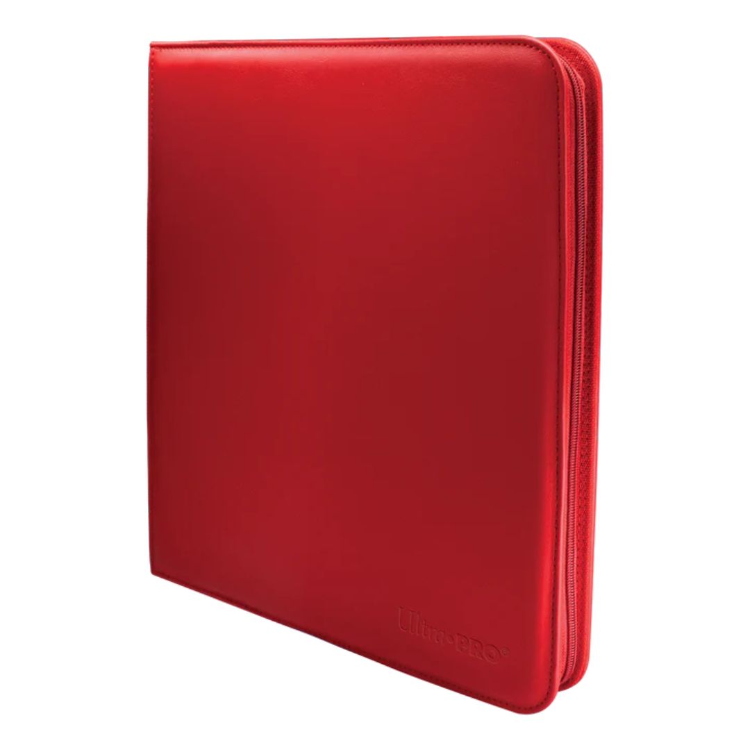 Ultra Pro Zippered Pro Binder Red för extra säker förvaring av samlarkort