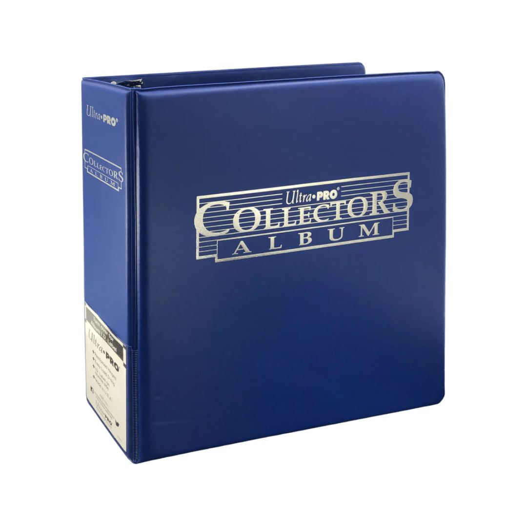 Ultra PRO: Collectors Album - 3-rings Pärm - Cobalt Blue