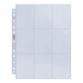 1st Ultra Pro Platinum Page 9-Pocket Plastficka för Standard Kort, (11 hål)
