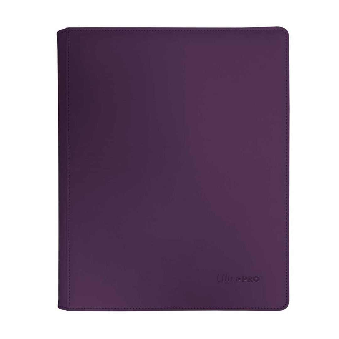 Ultra PRO: Vivid 9-Pocket Zippered PRO-Binder - Midnight Plum