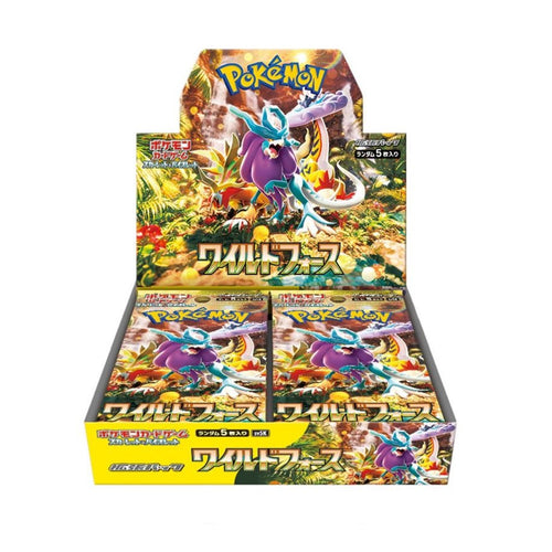 Pokémon Scarlet & Violet: Wild Force Booster Box (Japansk)