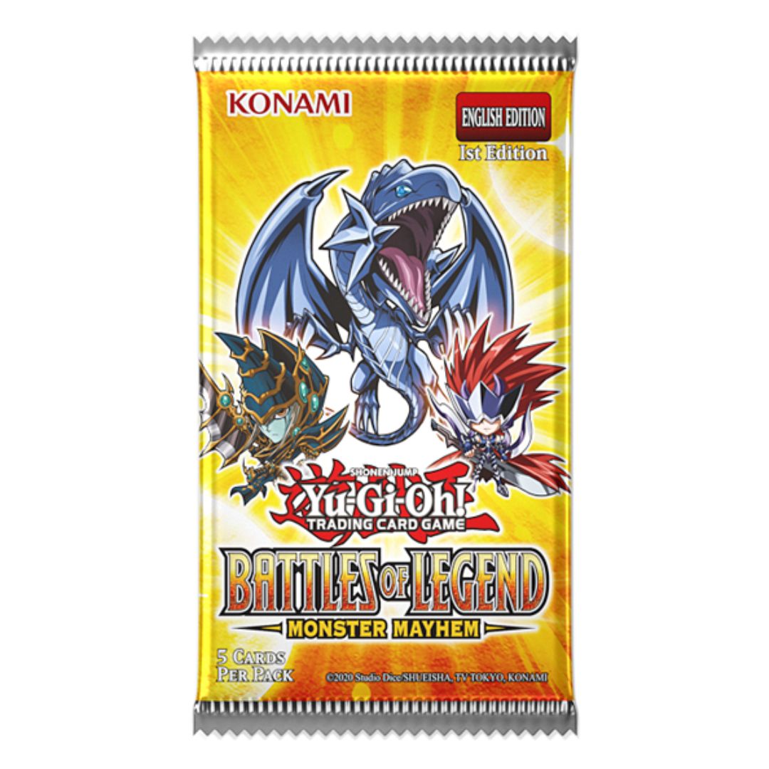 Yu-Gi-Oh! Battles of Legend: Monster Mayhem Booster Pack gul