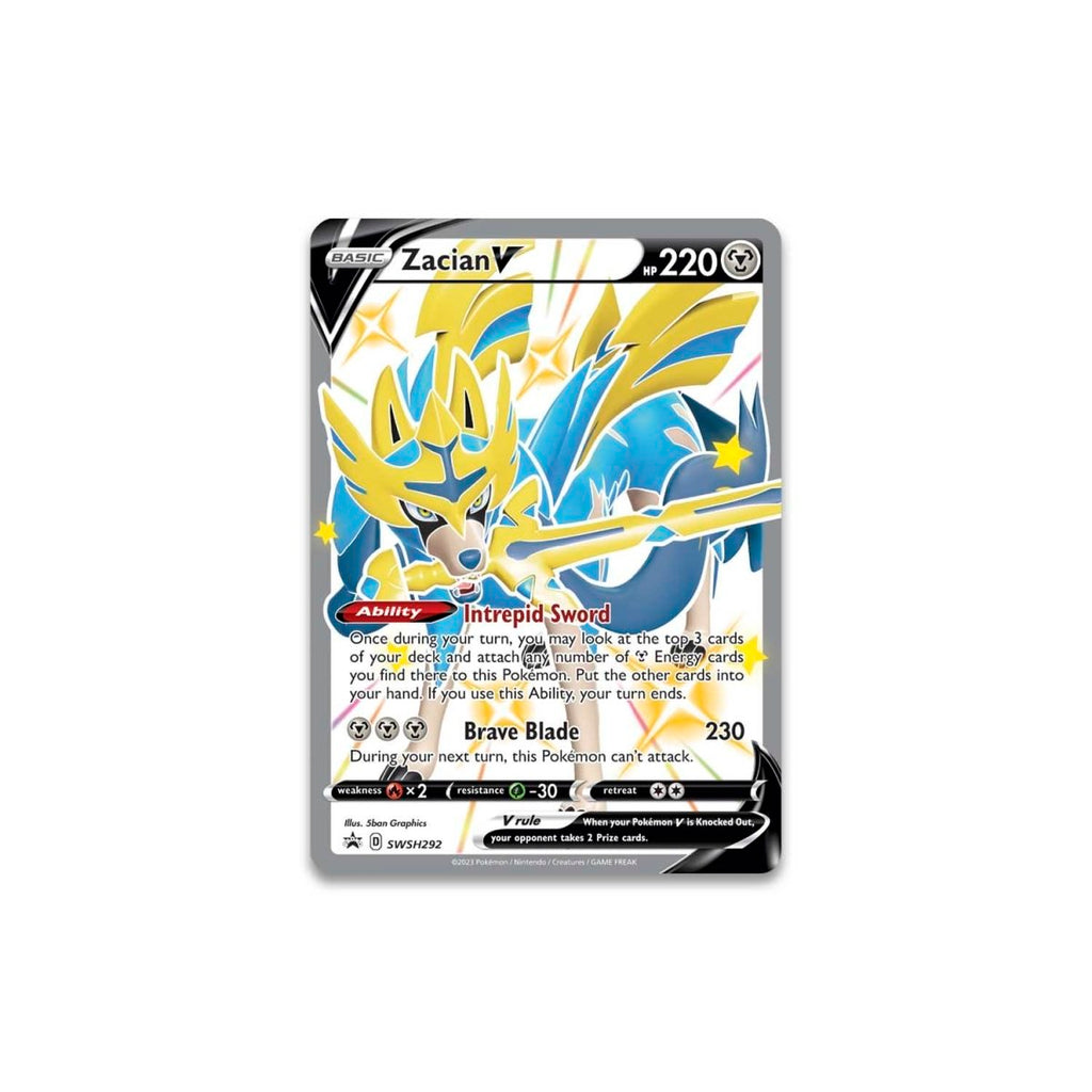 Zacian V SWSH292 Pokémon kort